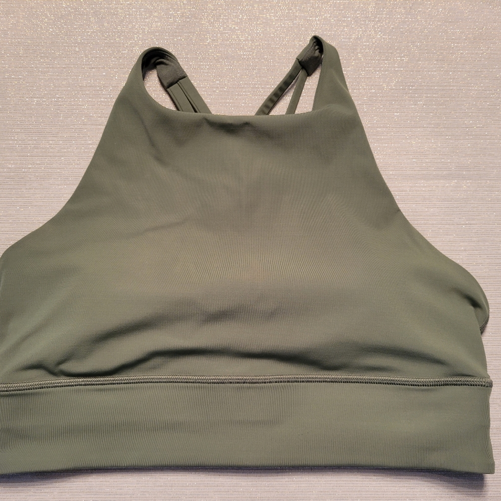 Lululemon Energy High-Neck Longline Bra